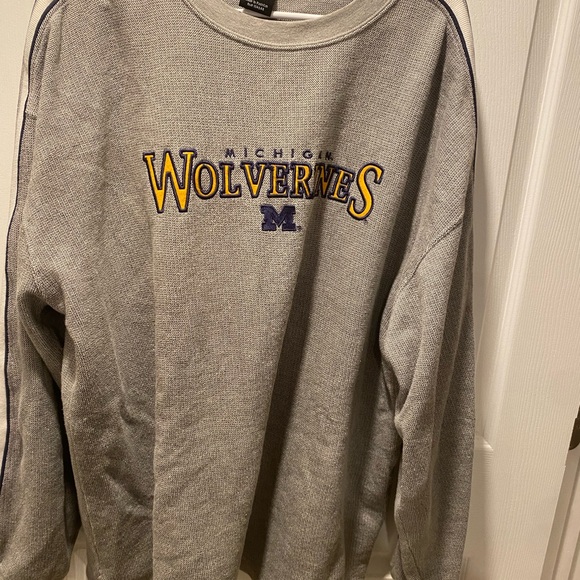Vintage Michigan starter pullover - Picture 1 of 5